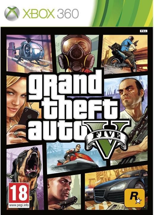 Produktbild Rockstar Grand Theft Auto V (GTA 5) (Xbox 360, EN)