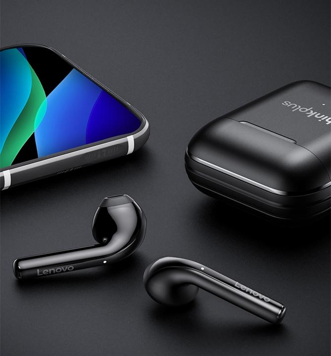 Actual product image Lenovo LP2 (No noise cancelling, 6 h, Wireless)