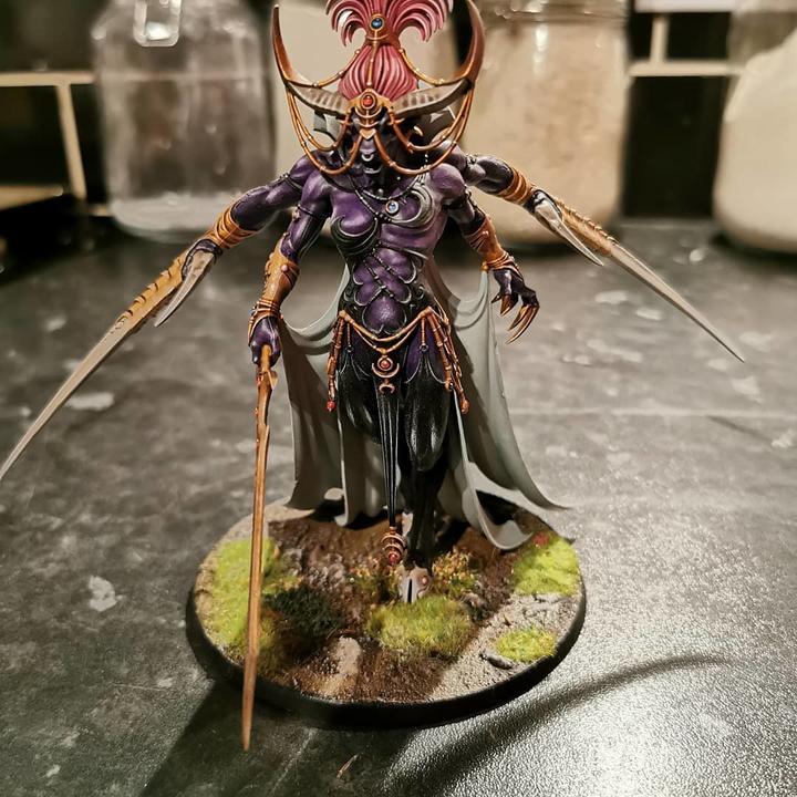 Image du produit Games Workshop Warhammer 40k & AoS - Daemons of Slaanesh Keeper of Secrets (Matières plastiques)