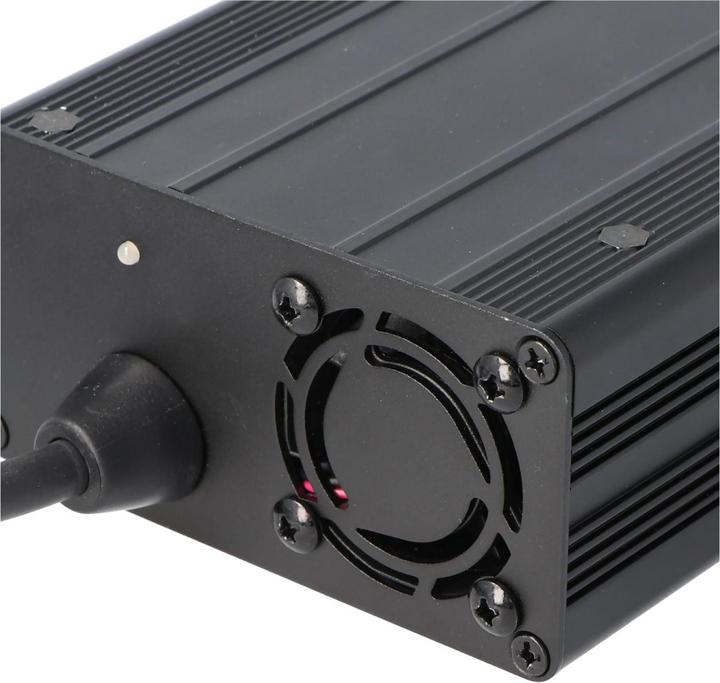 Actual product image BMZ E-bike battery charger Charger 42Vdc 5A Article. Part No. 24881-xx, with Rosenberger plug (E-Bike battery)