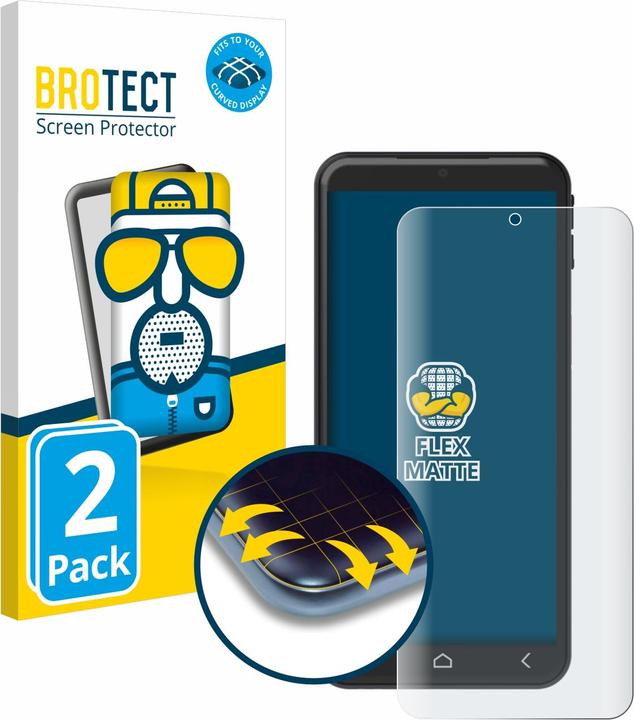 Productafbeelding BROTECT Schermbeschermer mat (2 Stuk, Emporia Smart 6)