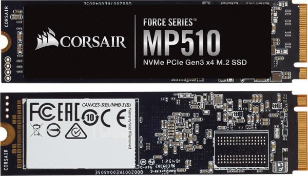 Produktbild Corsair Force MP510 (480 GB, M.2 2280)