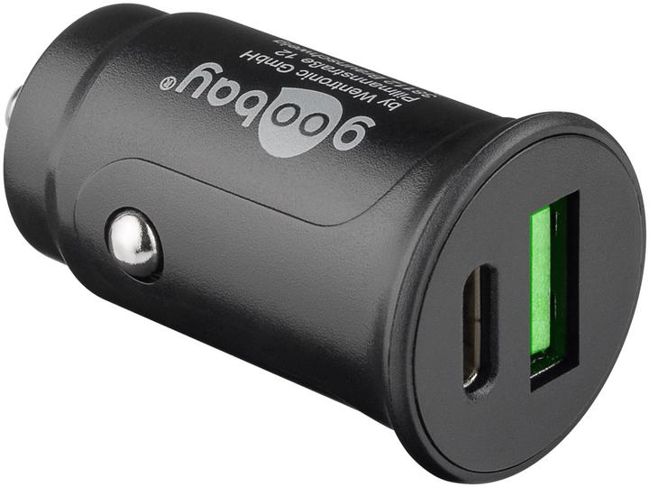 Produktbild Goobay Auto Schnellladegerät USB-C kompakt