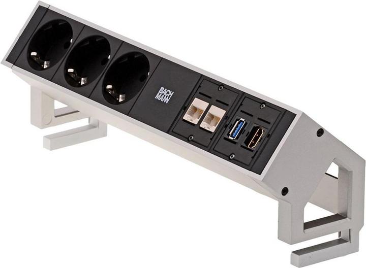Immagine prodotto Bachmann Scrivania 2 (7 x, CEE 7/7, USB, HDMI, RJ45, 1.50 m)
