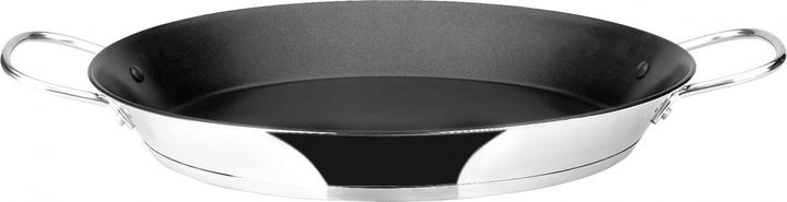 Ibili Paellapfanne Bistrot 32 cm Edelstahlpfanne für Paella, geeignet für 6-8 Portionen (Poêle à paella, Acier inoxydable)