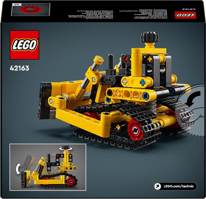 Actual product image LEGO Heavy-duty bulldozer (42163, LEGO Technic)
