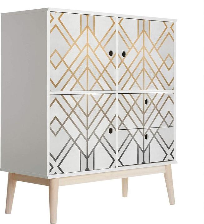 Trenddeko Gold und Silber