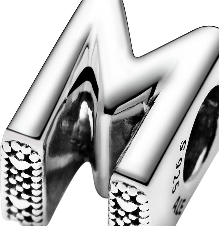 Actual product image Pandora Letter M (Silver)