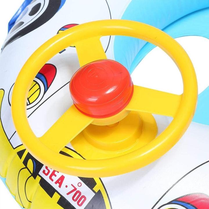 Produktbild Splash & Fun Aufblasbarer Auto Baby-Schwimmring, Schwimmsitz 60x60cm