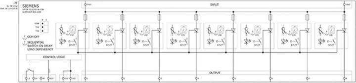Actual product image Siemens 6EP4438-7FB00-3DX0 SITOP SEL1200 DC 24V/8x2... 10A Selectivity module