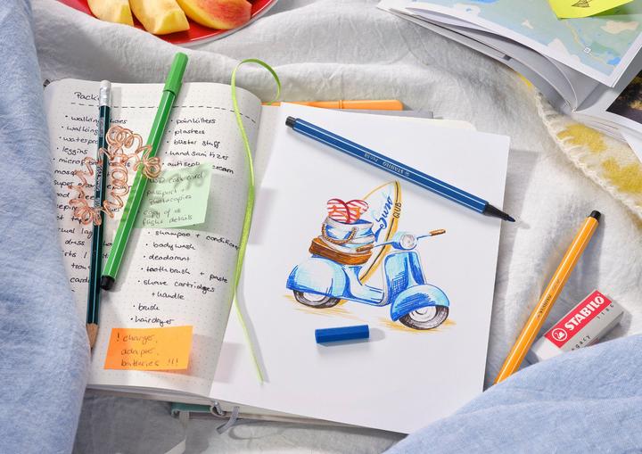 Image du produit STABILO Pen 68 Premium (Bleu sarcelle, 1 x)