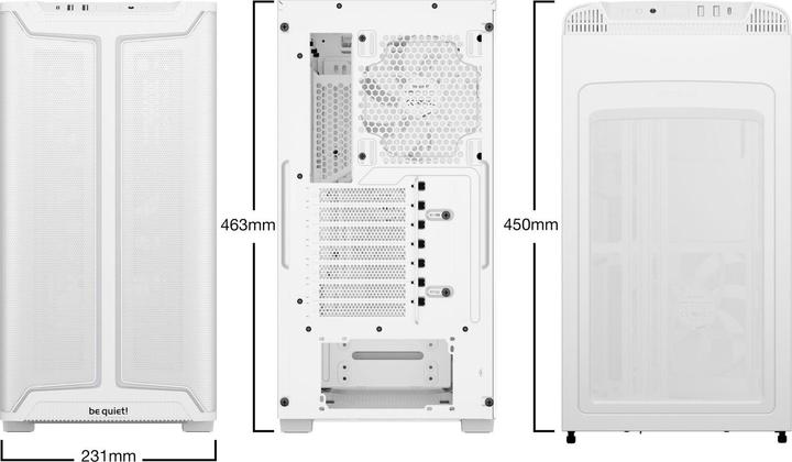 Actual product image be quiet! Pure Base 501 DX (ATX, mATX, Mini-ATX)