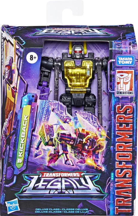 Image du produit Transformers Generations Legacy 14 cm grande figurine Deluxe Kickback, pour les enfants à partir de 8 ans