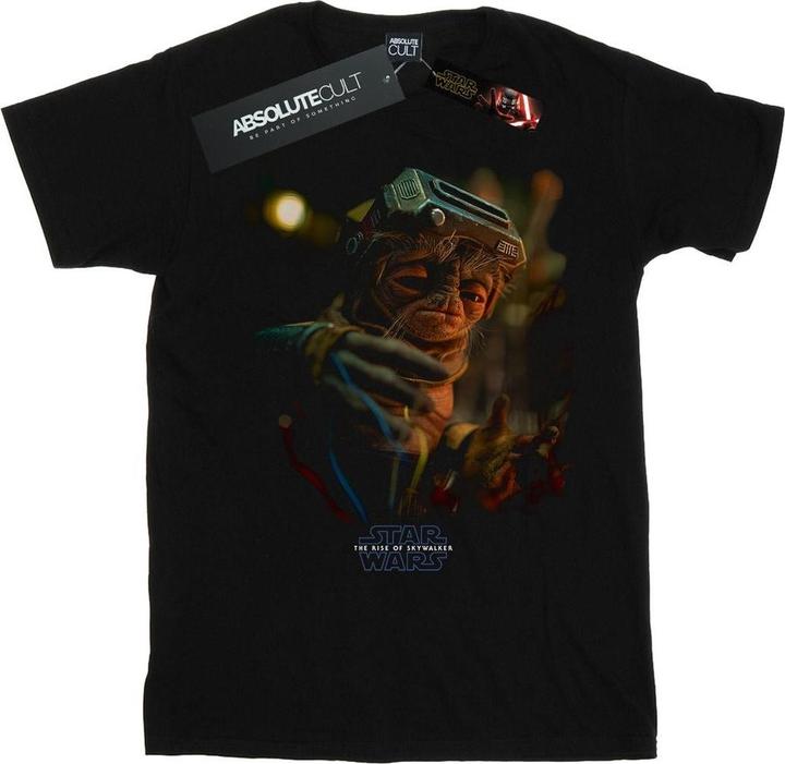Actual product image Star Wars Mens The Rise Of Skywalker Babu Frik T-Shirt (4XL)