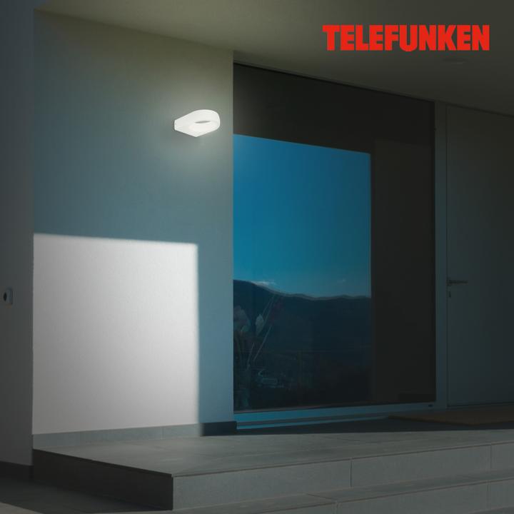 Produktbild Telefunken LED Aussenleuchte, weiss, 1xLED/7,5W (680 lm)
