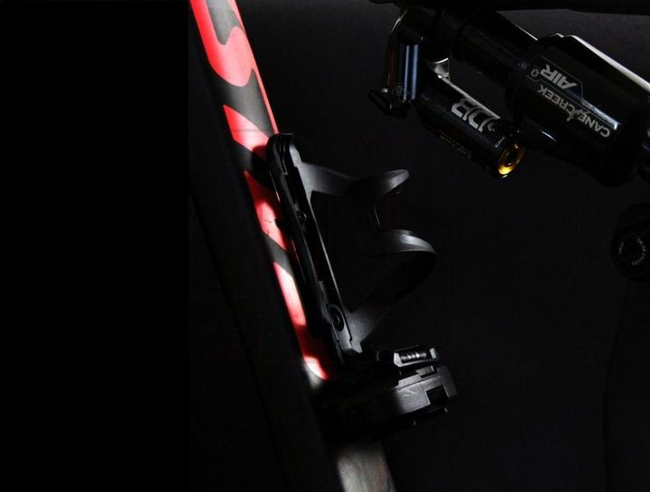Actual product image NG Sports Cumeen Side Entry Bottle Cage + Jeera Adaptor + Multitool, black