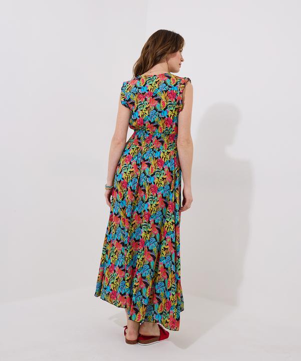 Produktbild Joe Browns Tropical Print V-Neck Tassel Sleeveless Maxi Dress (10)