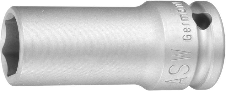 Image du produit ASW Douille à choc 720 L 1/2 ″ 6 pans ouverture de clé 18 mm longueur 78 mm (18 mm)