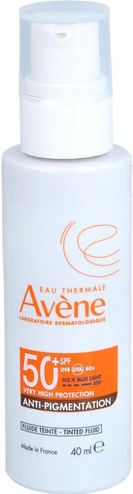 Produktbild Avène Anti-Pigmentation getöntes Fluid LSF 50+ für empfindliche Haut, 40 ml Lösung