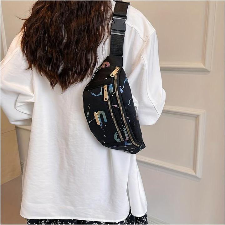 Immagine prodotto Only-Bags.Store Borsa da cintura sportiva, borsa da cintura in tessuto Oxford, borsa da cintura non impermeabile