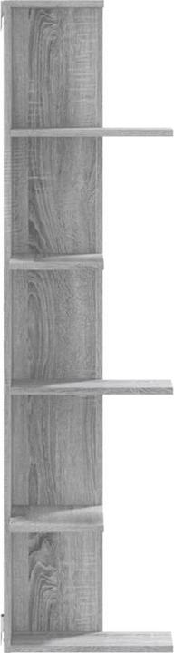 Immagine prodotto VidaXL Scaffale a muro ad angolo (36,5 x 36,5 x 140 cm)