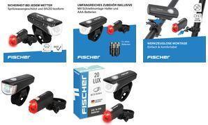 Produktbild Fischer Fahrradbeleuchtung Set