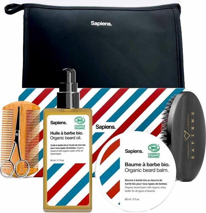 Sapiens Kit Soins Barbe - Bio (60 ml)