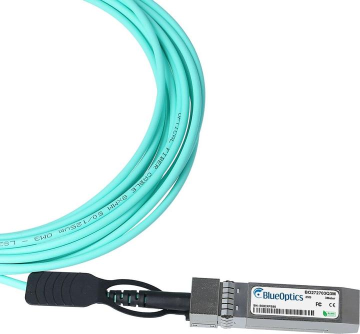 Produktbild BlueOptics Cisco SFP-25G-AOC10M kompatibles AOC SFP28 BO272703Q10M