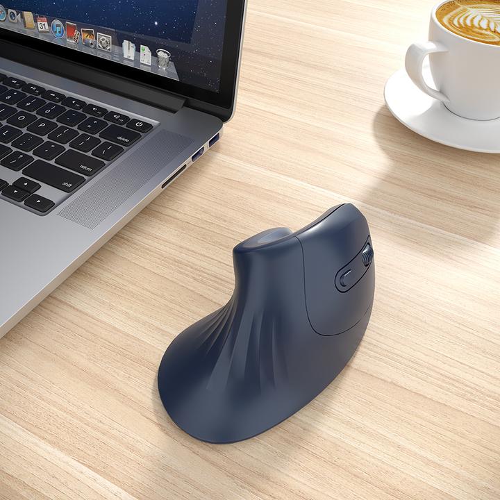 Immagine prodotto Gembird Mouse ergonomico a 6 pulsanti nero (Senza fili)