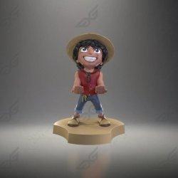 Actual product image NoName Holdem- One Piece Luffy