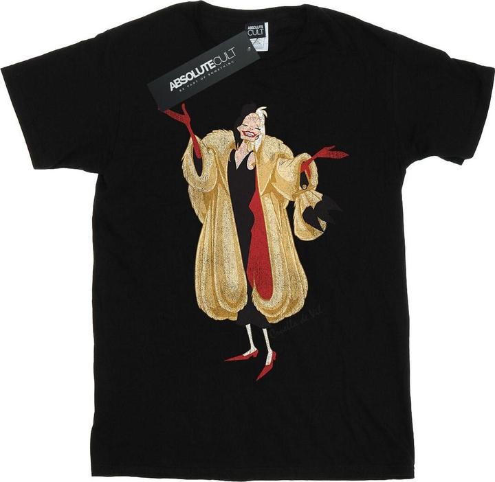Immagine prodotto Disney 101 Dalmatians Classic Cruella De Vil Maglietta Ragazzi (140, 146)