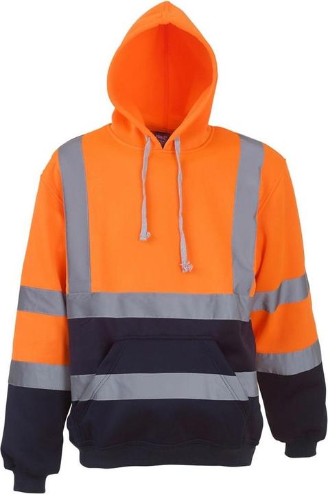 Actual product image Yoko Hi Vis reflector hoodie (L)