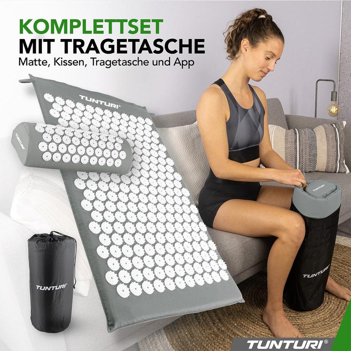 Actual product image Tunturi Acupressure Mat And Pillow