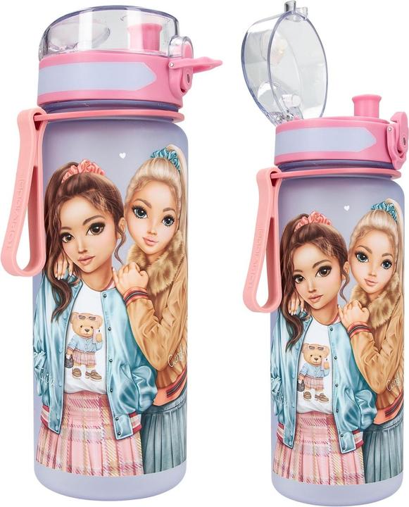 Actual product image Magni Depesche TOPModel drinking bottle TEAM TEDDY blue pink 700ml (0.70 l)