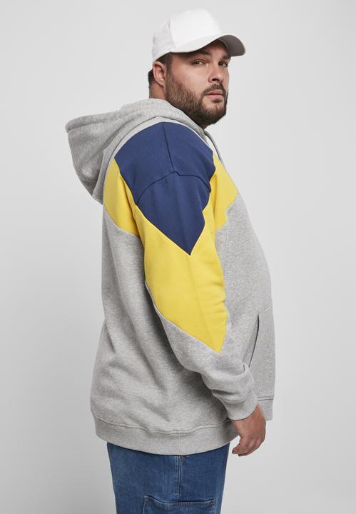 Image du produit Urban Classics Oversize 3-Tone Hoody (M)