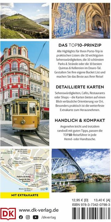 Image du produit TOP10 Reiseführer Porto (Allemand, DK Verlag Voyage, 2024)