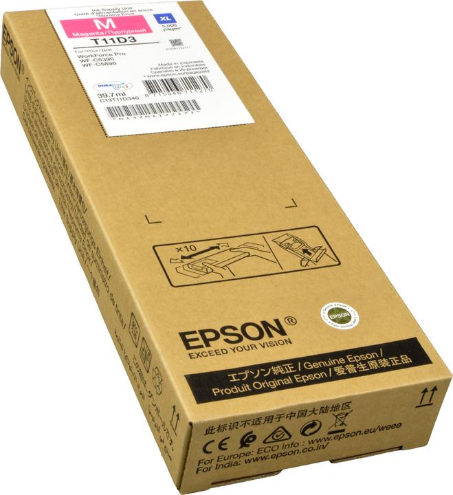 Actual product image Epson WF-C53xx/WF-C58xx Series Ink Cartridge XL Magenta 5,000 pages (M)