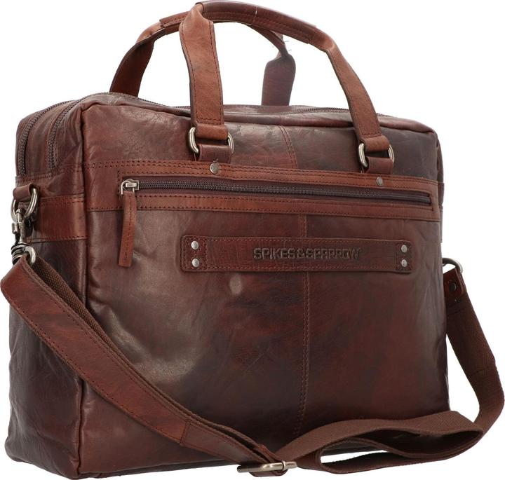 Produktbild Spikes & Sparrow Aktentasche Leder 41 cm Laptopfach