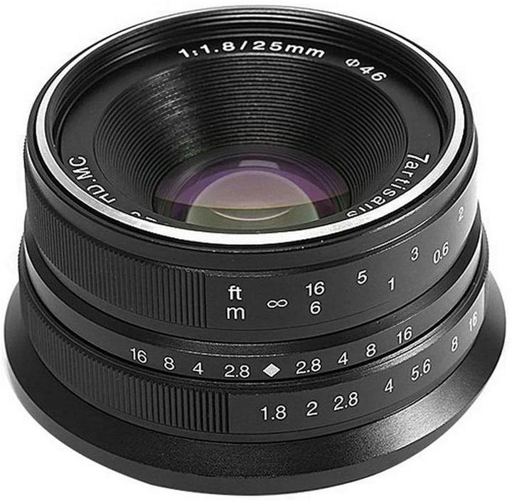 Produktbild 7artisans 25mm F1.8 Sony E (Sony E, APS-C / DX)