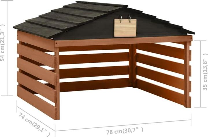 Produktbild VidaXL Irodiia (Rasenmäher, Mähroboter Garage)