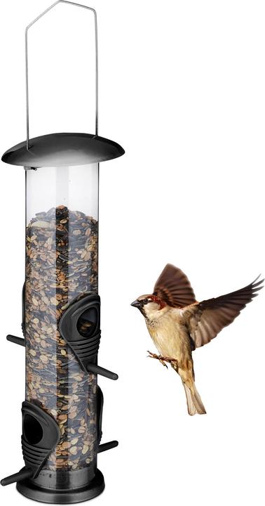 Actual product image Relaxdays Vogelfutterspender