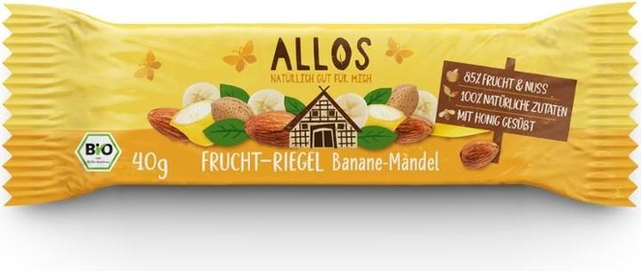 Image du produit Allos Tranches de fruits bio banane-amande 40 g (1 pcs, 40 g)