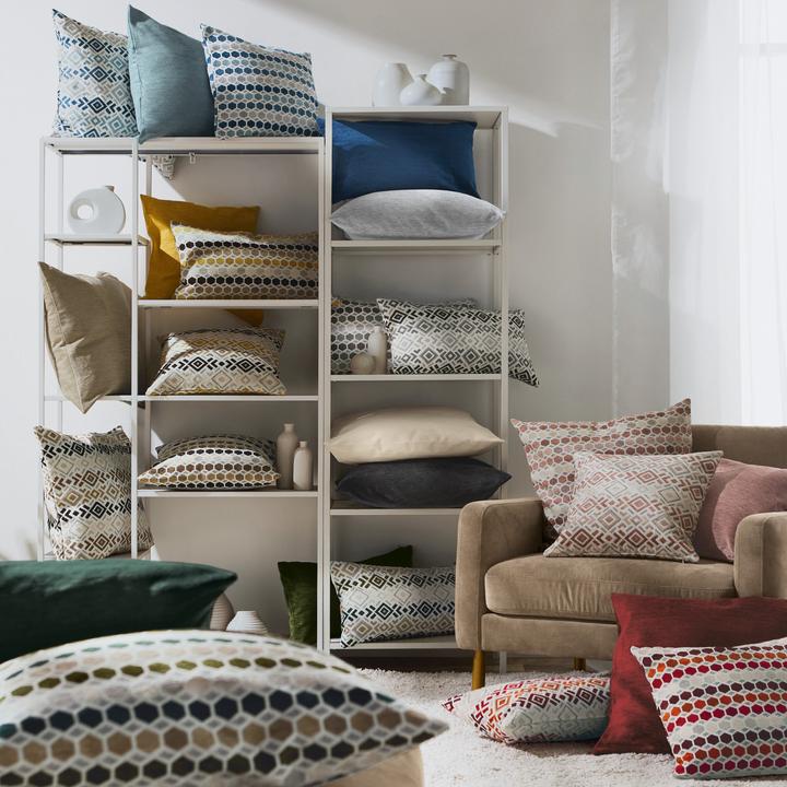 Image du produit Erwin Müller Housse de coussin "York Boho (40x40 cm)