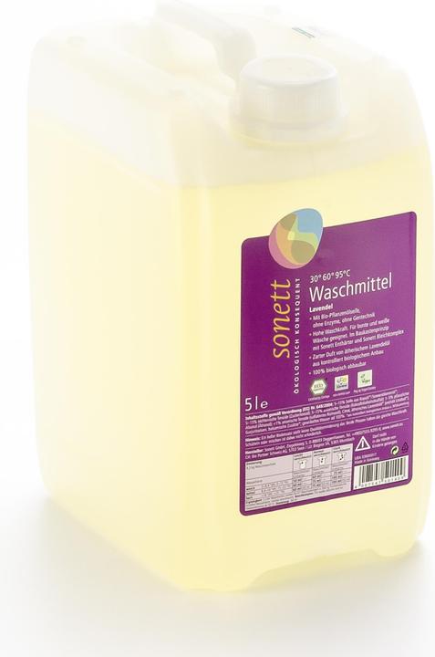 Immagine prodotto Sonett Waschmittel flüssig 30°-95°C Lavendel (67 Cicli di lavaggio, Liquida)