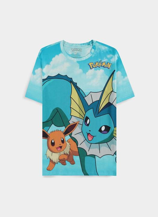 Produktbild Difuzed Pokémon - Eevee Evolutions Digital AOP Short Sleeved T-shirt - 2XL (XXL)
