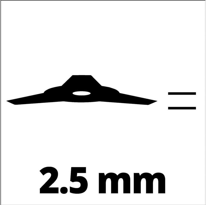 Image du produit Einhell Couteau à taillis 255 (Herbicide, Lawn mower blades + replacement blades garden machinery)