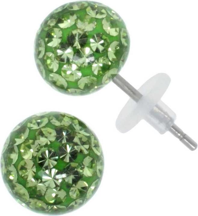 Bijouteria Ohrstecker (Edelstahl, Kristall, Epoxiharz, PVC)