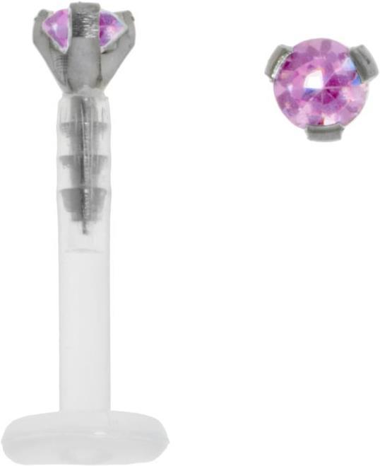 Hellpink, Silber, Transparent