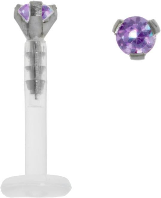 Hellviolett, Silber, Transparent