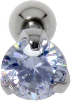 Image du produit Bijouteria Piercing d'oreille (Acier inoxydable, Zircone)